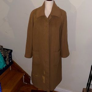 Beautiful OldSchool ‘90s ‘Pendleton’ Light-Tan/Brown Trench Coat!